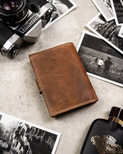 Męski stylowy portfel z indywidualnym wzorem na Arena.pl