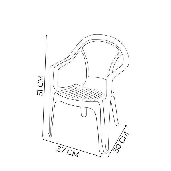 krzesełko dla dziecka plastikowe Afryka zdjęcie 3