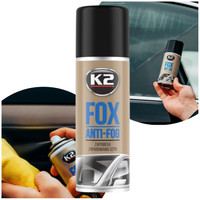 środek przeciw parowaniu szyb k2 fox 150 ml płyn antyroszeniowy skuteczny