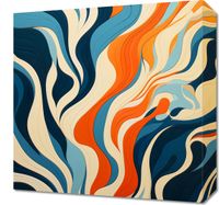 Obraz 40x40cm Oceaniczne Fale