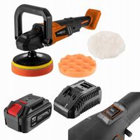 NEO TOOLS POLERKA BEZSZCZOTKOWA +AKU 4AH+ŁADOWARKA