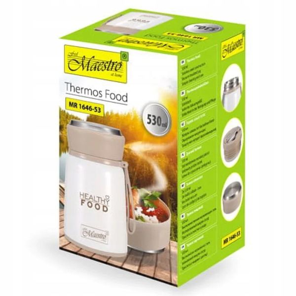 Termos obiadowy 800ml MAESTRO MR-1646-80 zdjęcie 2