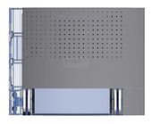 SFERA: Plakietka modułu fonicznego podstawowego - 2x1 przycisk - Stalowoszara Legrand 351043