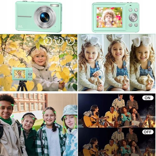 APARAT CYFROWY FOTOGRAFICZNY 16X Z KARTA 32GB I LAMPA BŁYSKOWA WYPEŁNIAJĄCA na Arena.pl