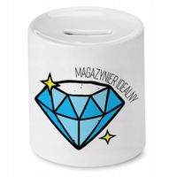 Skarbonka Dla Magazyniera Magazynier Idealny Z Nadrukiem Ze Zdjęciem