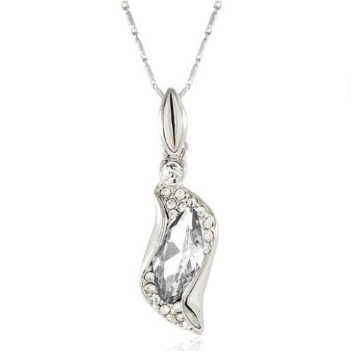 KOMPLET SWAROVSKI ELEMENTS SOPELKI WHITE VA59 na Arena.pl