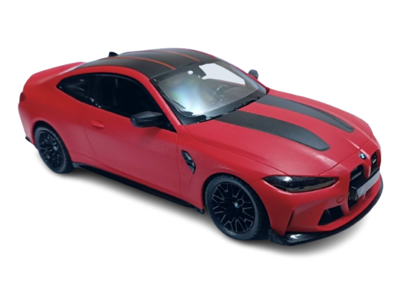 Zdalnie sterowany samochód BMW M4 CSL - Czerwony zdjęcie 1