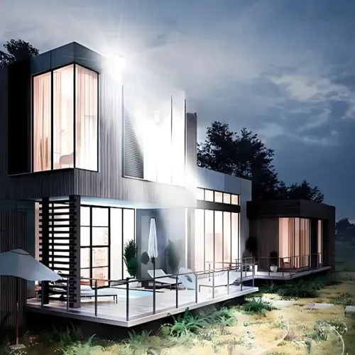 Halogen 20w 6000k naświetlacz reflektor led z czujnik ruchu zmierzchu na Arena.pl