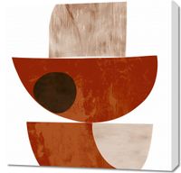 Obraz 70x70cm Ziemista Warstwa