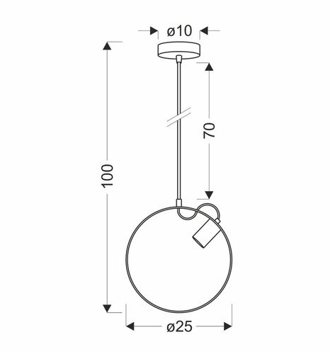 Lampa Wisząca Nexo czarny na Arena.pl