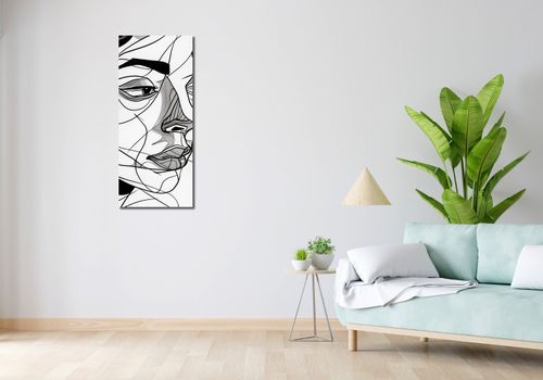 Obraz 40x100cm Portret Kobiecy na Arena.pl