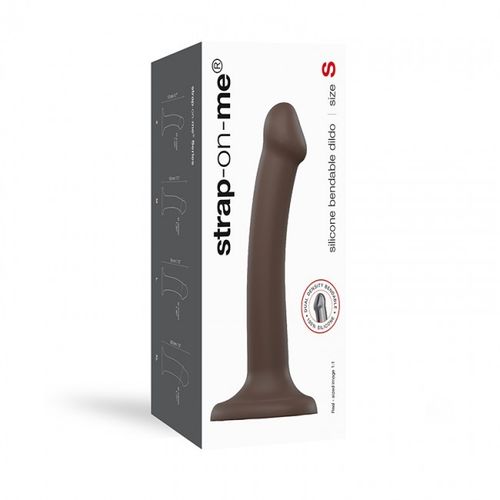 silicone bendable dildo double density chocolate s na Arena.pl