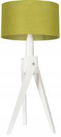 LAMPKA Biurkowa TRÓJNÓG, DREWNO, różne RODZAJE
