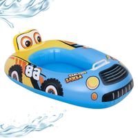 Łódka Pompowana dla Dzieci Ponton do Basenu Sunclub Samochód Auto 80x53 cm