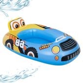 Łódka Pompowana dla Dzieci Ponton do Basenu Sunclub Samochód Auto 80x53 cm
