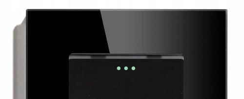 WŁĄCZNIK WYŁĄCZNIK ŚWIATŁA SZKLANY POJEDYNCZY PRZEŁĄCZNIK CZARNY na Arena.pl