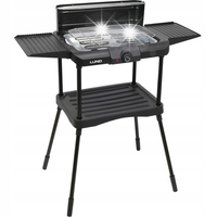 LUND GRILL ELEKTRYCZNY OGRODOWY STOJĄCY 2000W DUŻY STALOWY RUSZT 36x22,5cm