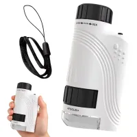 Mikroskop kompaktowy optyczny lupa 120x zoom led uv focus edukacyjny