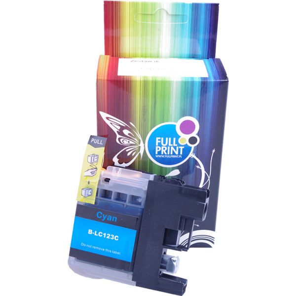 Zamiennik tuszu LC123C Niebieski (CHIP) zdjęcie 1