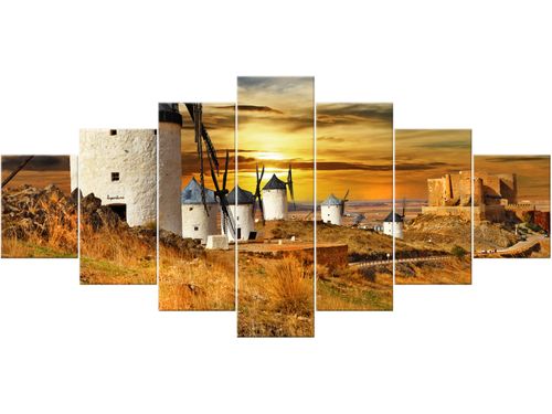 Obraz drukowany płótno 7 elementów 210x100 GRATIS na Arena.pl