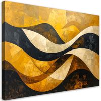 Obraz do salonu sypialni biura loftu, Abstrakcja linie 120x80