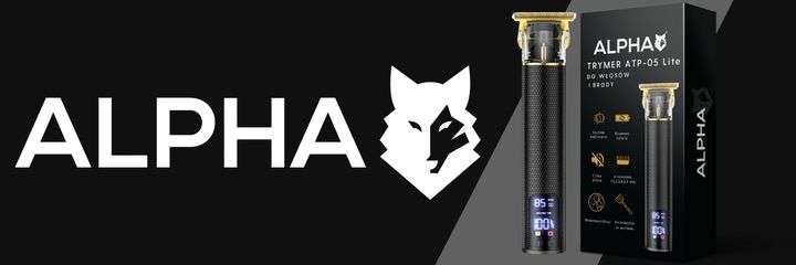 MASZYNKA TRYMER DO STRZYŻENIA GOLENIA WŁOSÓW BRODY ALPHA zdjęcie 2