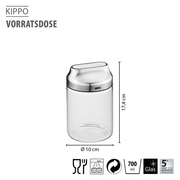 GEFU Pojemnik Kippo 700ml zdjęcie 7