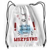 Plecak Dla Nadii Sportowy Szkolny Worek Torba Z Nadrukiem Ze Zdjęciem