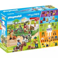 Klocki konstrukcyjne Playmobil zestaw My Figures Ranczo