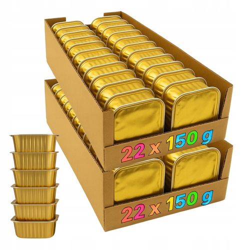 Karma Mokra Dla Psa Tacka Zestaw 22 x 150 g karma ekonomiczna 3,3 kg na Arena.pl