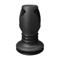 doc johnson platinum silicone - korek otwarty średni, silikon medyczny