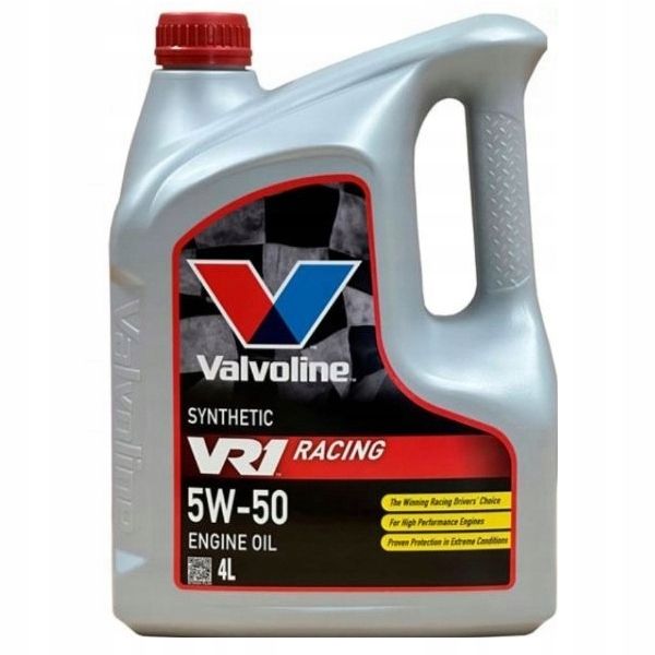 Valvoline VR1 Racing 5W50 4L zdjęcie 1