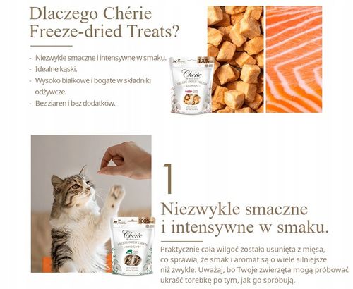 Liofilizowana WĄTROBA WOŁOWA smakołyki dla psa i kota 30g x 6 na Arena.pl