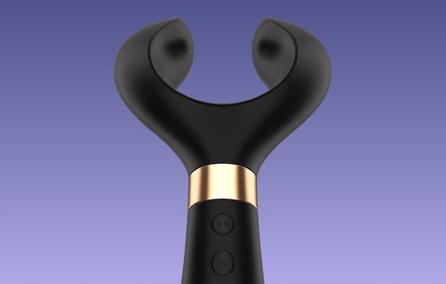 SATISFYER WIBRATOR DWUSTRONNY DLA PAR WAGINALNY ANALNY 20CM 100 KOMBINACJI na Arena.pl