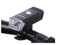 BAILONG OŚWIETLENIE ROWEROWE PRZEDNIE LED USB AKU