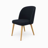 Krzesło Tapicerowane Premium KL-2 Granatowy Piano 12