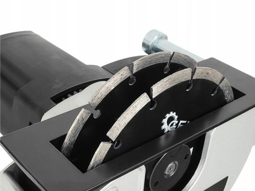 ELEKTRYCZNA BRUZDOWNICA DO BETONU ZE WSKAŹNIKIEM LASEREM 2 TARCZE na Arena.pl