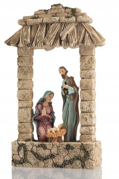 Piękna oryginalna BOŻONARODZENIOWA szopka LED świecąca zdjęcie 3