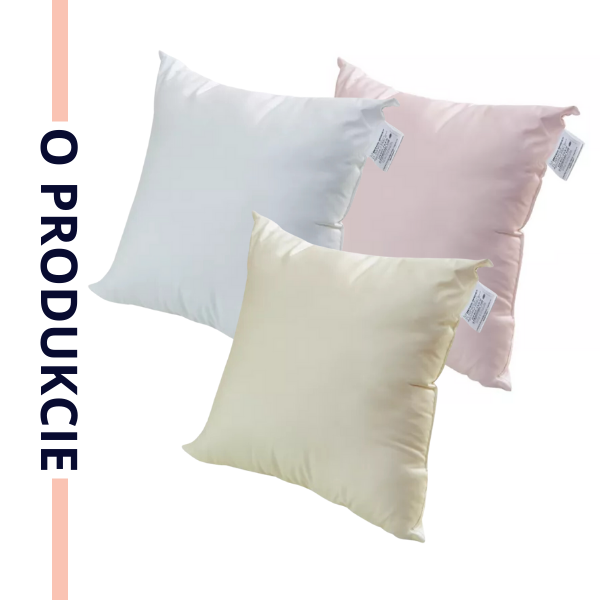 Poduszka CLASSIC MIĘKKA 40x40cm antyalergiczna biała Senna Home zdjęcie 4