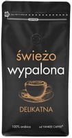 Kawa ziarnista 1kg Arabica ŚWIEŻO PALONA DELIKATNA Do ekspresu i przelewu
