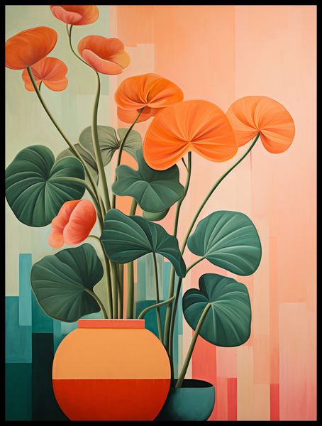 Plakat 60x80cm Kwiatowa Harmonia zdjęcie 2