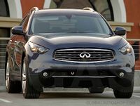Infiniti FX Series - Chromowane Listwy Grill Chrom Atrapy Zderzaka Tuning
