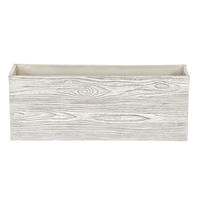 Doniczka 42 x 13 x 15 cm jasne drewno PAOS