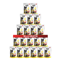 TUFTUF mokra karma dla psa Kaczka z Jabłkiem saszetka 20x300g 16+4 GRATIS