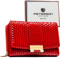 portfel damski eko ptn 0015-cub-9556 red