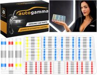 Rurki termokurczliwe z cyną Złączki Zestaw 120 elementów