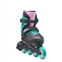 Rollerblade Fury Black / Sea Green - Łyżworolki dziecięce