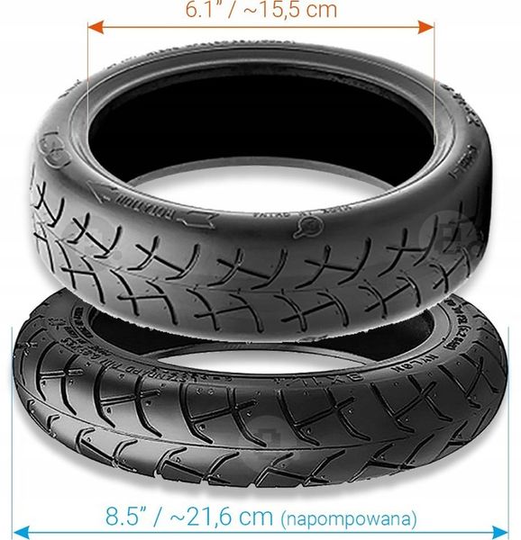 Opona do Xiaomi MiJia M365 (8 1/2 x 2|8.5x2|8,5'') zdjęcie 3