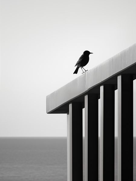 Plakat 75x100cm Samotna Odchłań zdjęcie 1