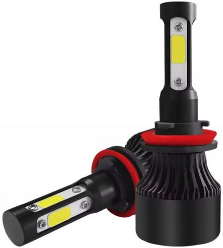 Żarówki LED H11 Mocne 16000LM 6000K COB 72W 4-Stronne komplet 2 szt. na Arena.pl